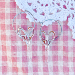 Embroidery Scissor Earrings
