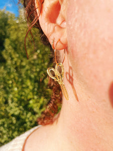 Embroidery Scissor Earrings