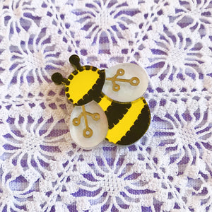 Busy Bee Pin
