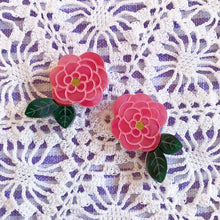 Load image into Gallery viewer, Camellia’s Choice Stud Earrings