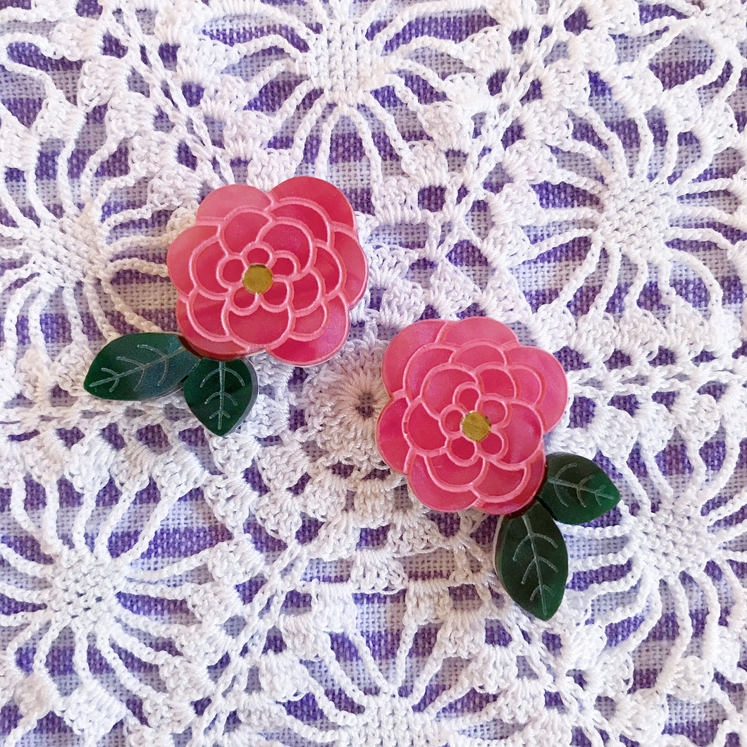 Camellia’s Choice Stud Earrings