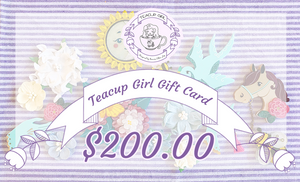 Teacup Girl Gift Card
