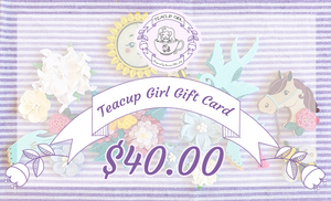 Teacup Girl Gift Card