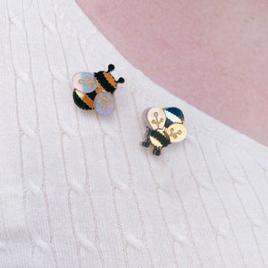 Gem Bees Mini Pin Set