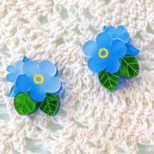Load image into Gallery viewer, Forever Forget Me Nots Stud Earrings
